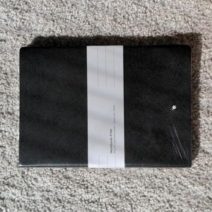NWT Montblanc Notebook #146 Black Lined